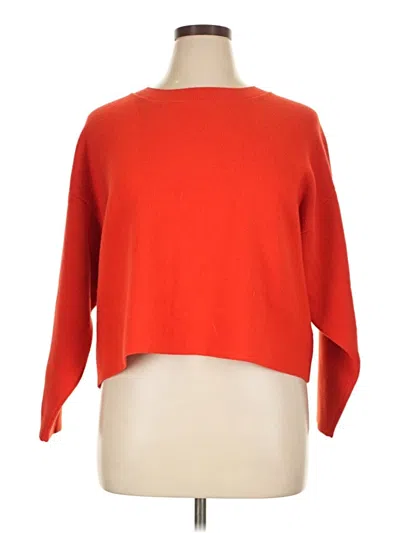 Pre-owned Old Navy Pullover Sweater In Orange
