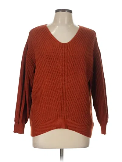 Pre-owned Old Navy Pullover Sweater In Orange