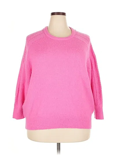 Pre-owned Old Navy Pullover Sweater In Pink