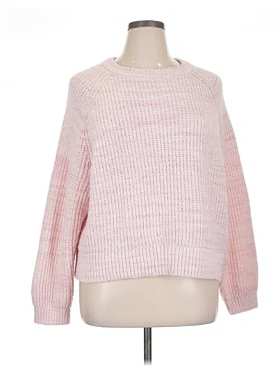 Pre-owned Old Navy Pullover Sweater In Pink