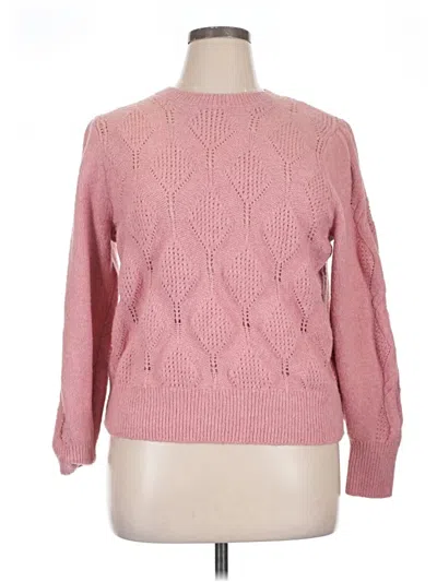Pre-owned Old Navy Pullover Sweater In Pink