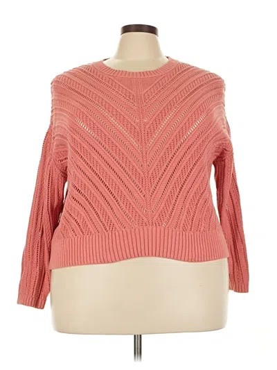 Pre-owned Old Navy Pullover Sweater In Pink