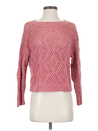 Pre-owned Old Navy Pullover Sweater In Pink