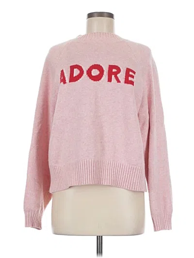 Pre-owned Old Navy Pullover Sweater In Pink