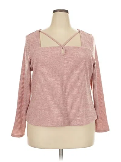 Pre-owned Old Navy Pullover Sweater In Pink