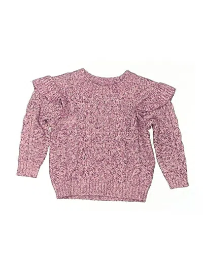 Pre-owned Old Navy Babies' Pullover Sweater In Pink