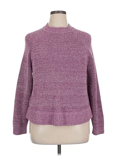 Pre-owned Old Navy Pullover Sweater In Purple