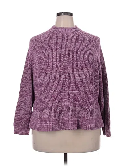 Pre-owned Old Navy Pullover Sweater In Purple