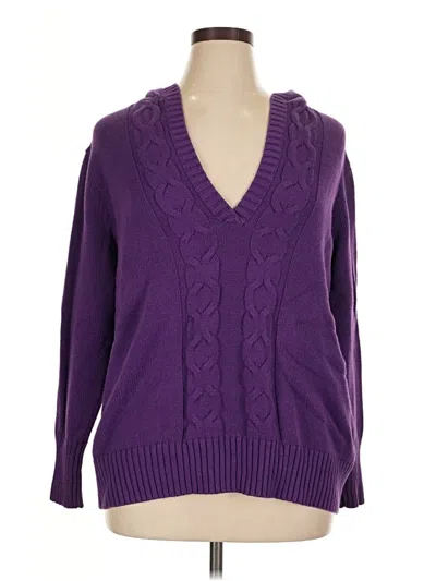 Pre-owned Old Navy Pullover Sweater In Purple