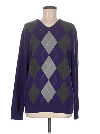 Pre-owned Old Navy Pullover Sweater In Purple