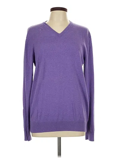 Pre-owned Old Navy Pullover Sweater In Purple