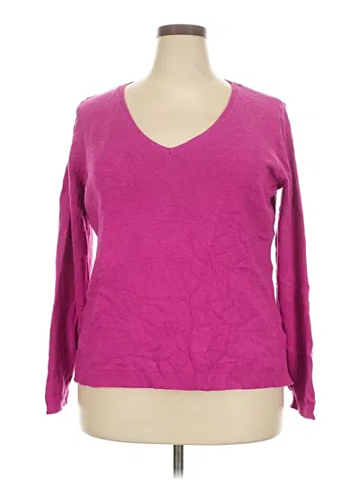 Pre-owned Old Navy Pullover Sweater In Purple