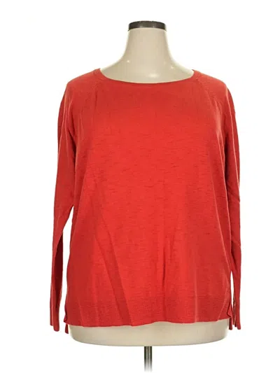 Pre-owned Old Navy Pullover Sweater In Red