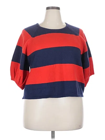 Pre-owned Old Navy Pullover Sweater In Red