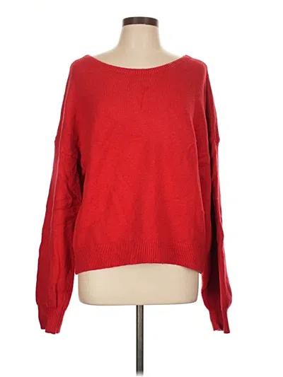 Pre-owned Old Navy Pullover Sweater In Red
