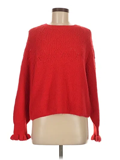 Pre-owned Old Navy Pullover Sweater In Red