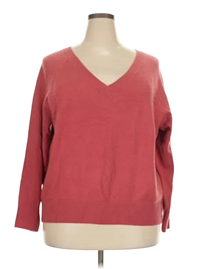 Pre-owned Old Navy Pullover Sweater In Red