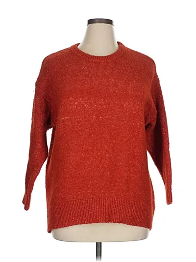 Pre-owned Old Navy Pullover Sweater In Red