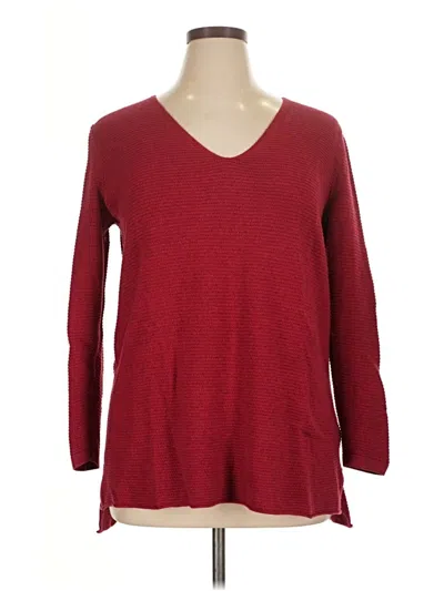 Pre-owned Old Navy Pullover Sweater In Red