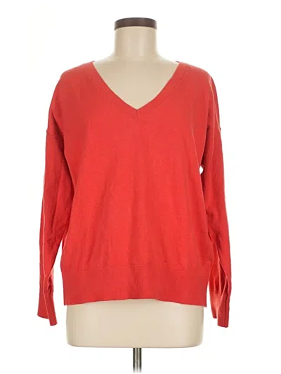Pre-owned Old Navy Pullover Sweater In Red