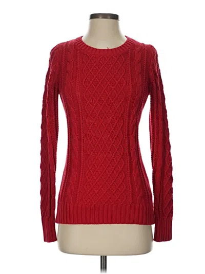 Pre-owned Old Navy Pullover Sweater In Red