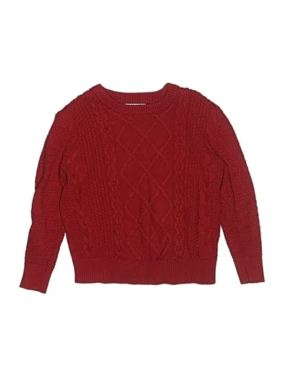 Pre-owned Old Navy Kids' Pullover Sweater In Red