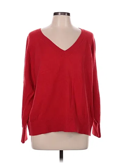 Pre-owned Old Navy Pullover Sweater In Red