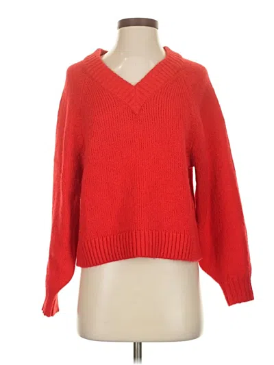 Pre-owned Old Navy Pullover Sweater In Red