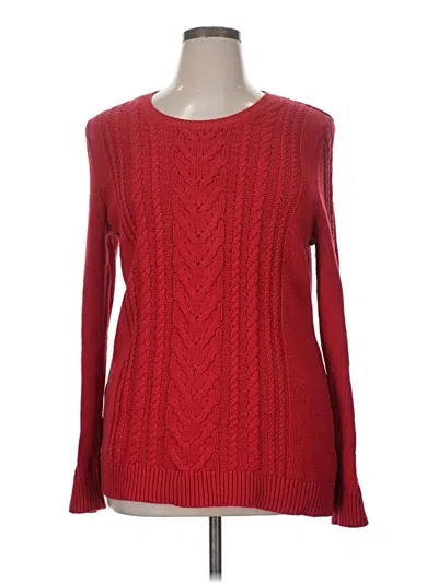 Pre-owned Old Navy Pullover Sweater In Red