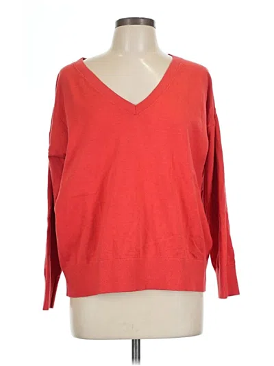 Pre-owned Old Navy Pullover Sweater In Red