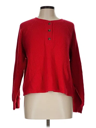 Pre-owned Old Navy Pullover Sweater In Red
