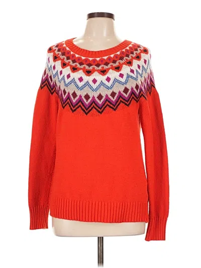 Pre-owned Old Navy Pullover Sweater In Red