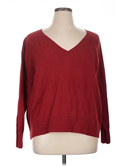 Pre-owned Old Navy Pullover Sweater In Red