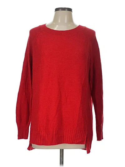 Pre-owned Old Navy Pullover Sweater In Red