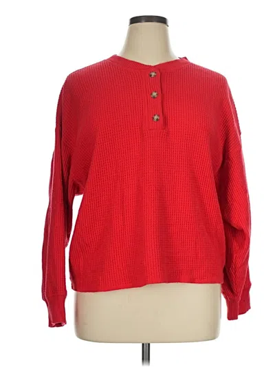 Pre-owned Old Navy Pullover Sweater In Red