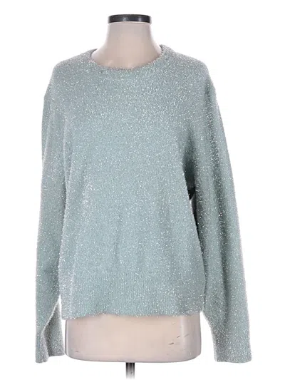 Pre-owned Old Navy Pullover Sweater In Silver