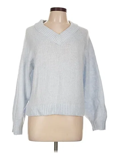 Pre-owned Old Navy Pullover Sweater In Silver