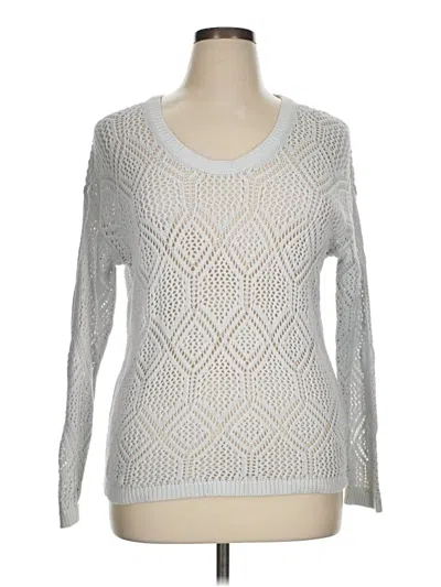 Pre-owned Old Navy Pullover Sweater In Silver