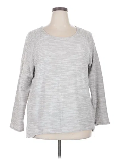 Pre-owned Old Navy Pullover Sweater In Silver