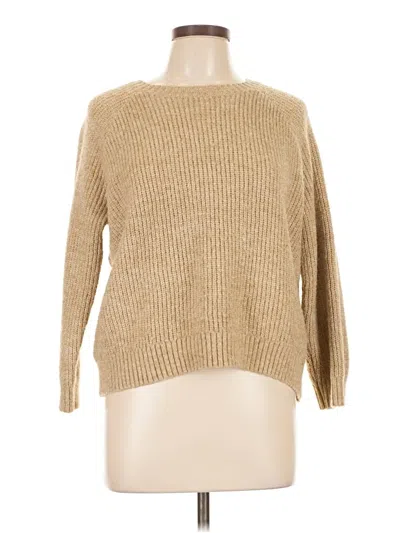 Pre-owned Old Navy Pullover Sweater In Tan