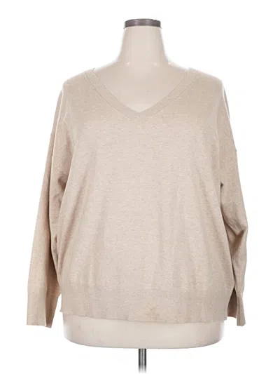 Pre-owned Old Navy Pullover Sweater In Tan