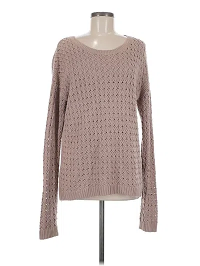 Pre-owned Old Navy Pullover Sweater In Tan
