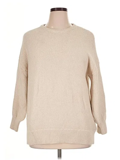 Pre-owned Old Navy Pullover Sweater In Tan