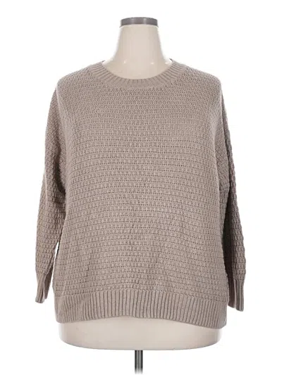 Pre-owned Old Navy Pullover Sweater In Tan