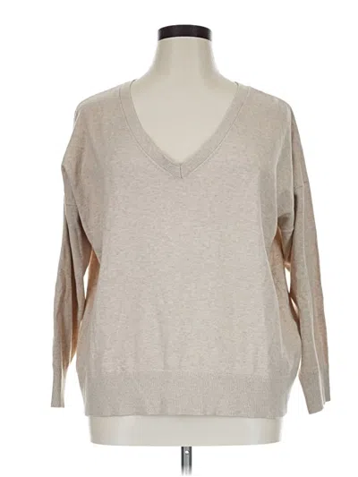 Pre-owned Old Navy Pullover Sweater In Tan