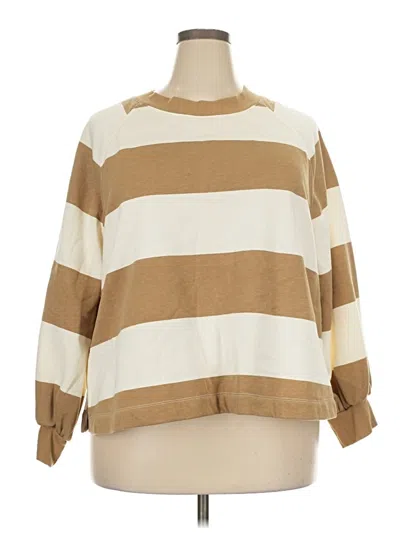 Pre-owned Old Navy Pullover Sweater In Tan