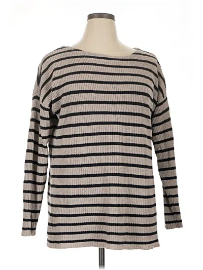 Pre-owned Old Navy Pullover Sweater In Tan