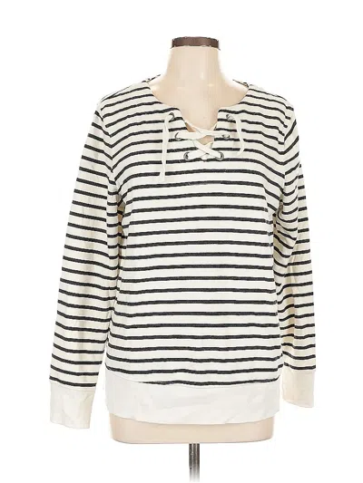 Pre-owned Old Navy Pullover Sweater In White