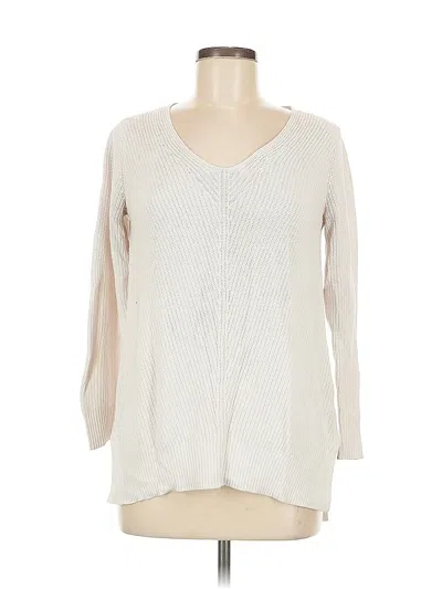 Pre-owned Old Navy Pullover Sweater In White