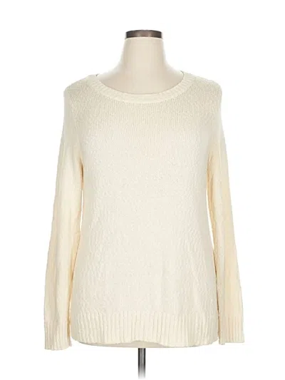 Pre-owned Old Navy Pullover Sweater In White